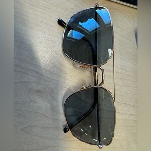 Ray Ban 3666 Gold and Black sunglasses brand new!